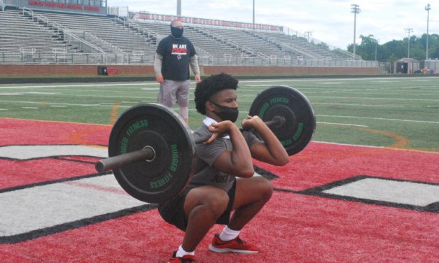 Teams start football workouts in Phase I