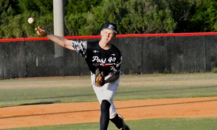 Post 43 Juniors clinch league title; Seniors open series with win