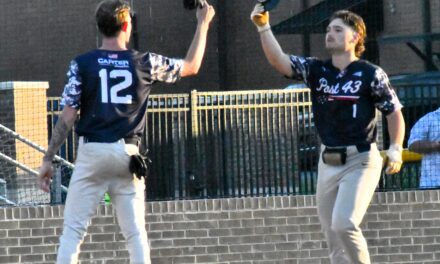 Post 43 Seniors take series over Camden; Juniors win again