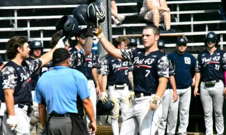 Post 43 Seniors rebound to stay alive in state tournament