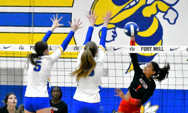 Nation Ford girls wrap up region volleyball title